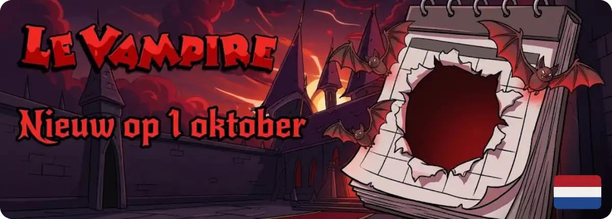 Le Vampire Slot releasedatum oktober 2026 Hacksaw Gaming
